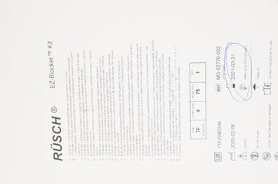 Teleflex MG-02770-002 Rusch EZ-Blocker Kit 4 Lumen 7F x 75cm (x)